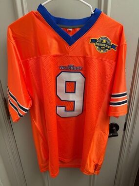 The Waterboy Orange and Blue Football Jersey Boucher #9